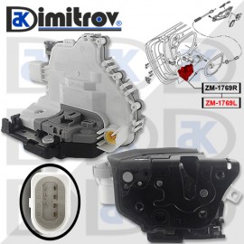 Брава предна лява врата Audi A1 A3 A4 A5 Q2 Q5 R8 TT